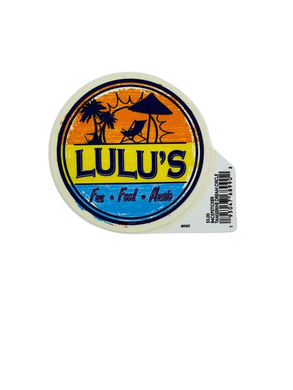LuLu's Classic Stickers LG *Tangerine