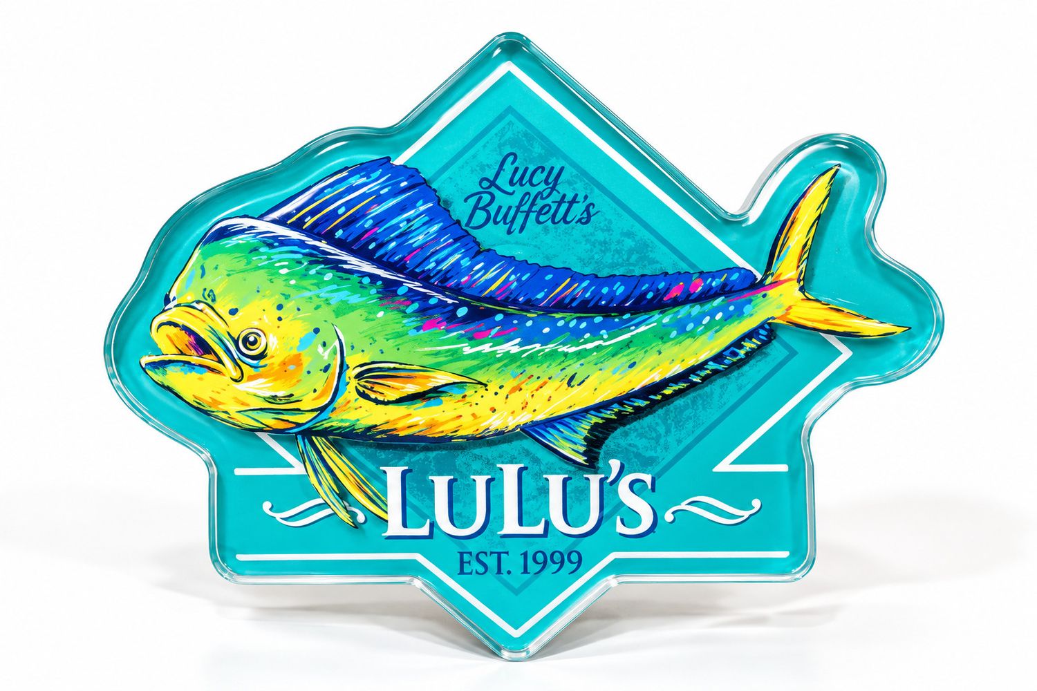 LuLu's Classic Magnets Acrylic Mahi Diamond