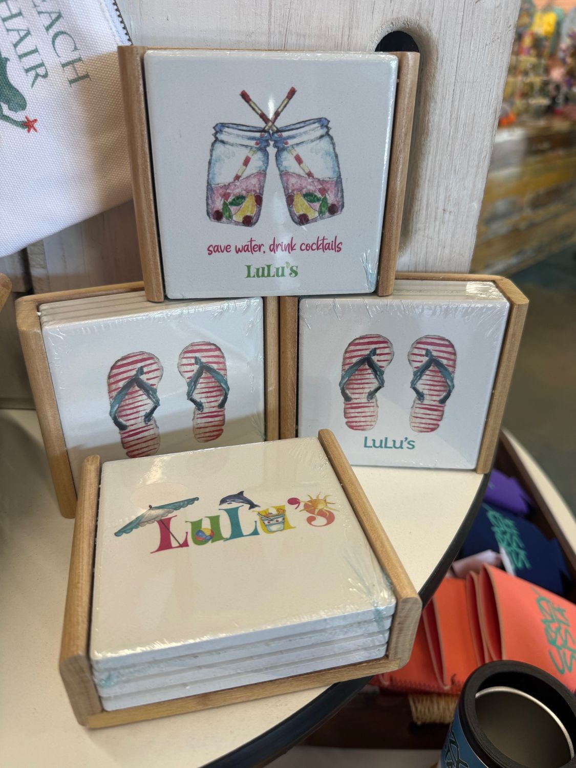 Tina Coasters, Style: Flip Flops
