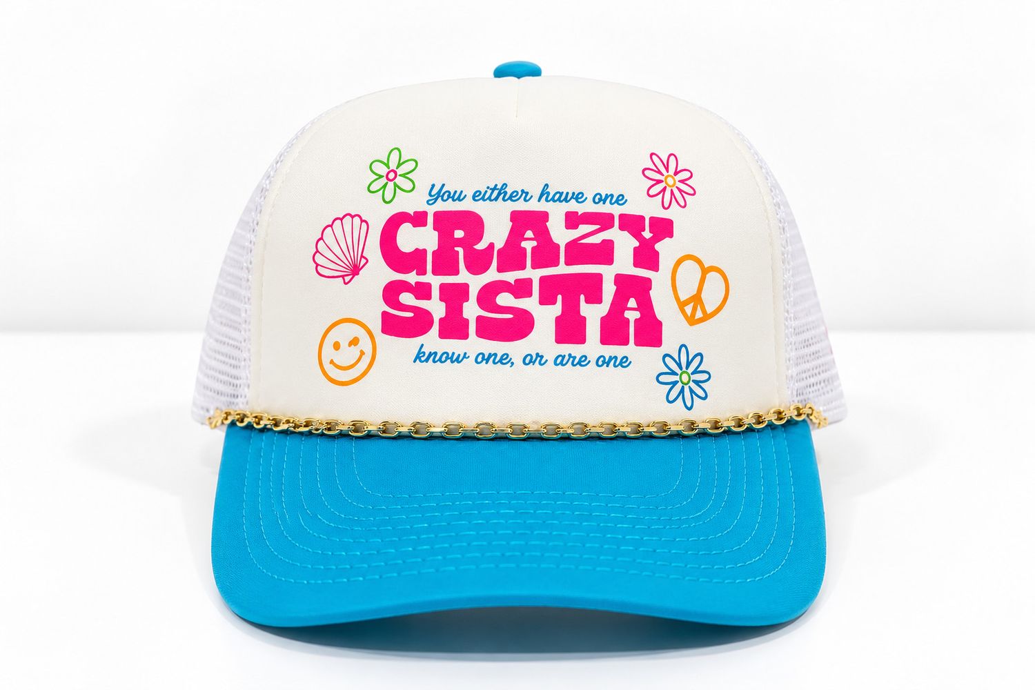 Crazy Sista Dolly Hat, Color: Blue