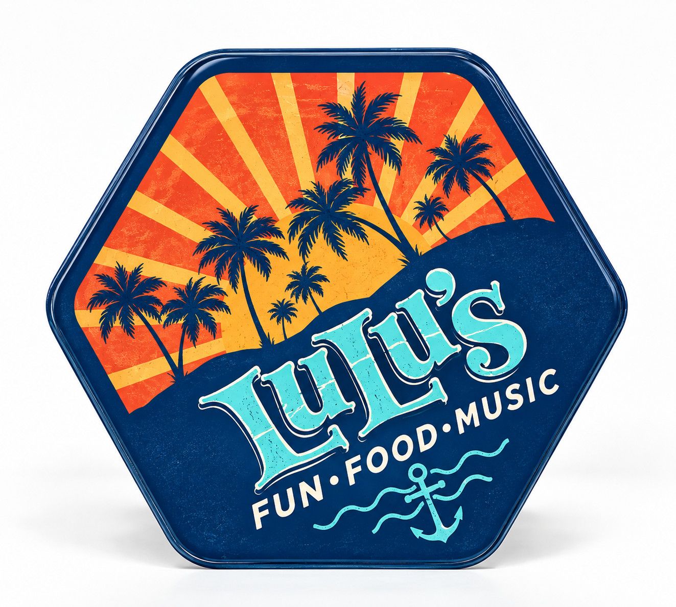 LuLu's Classic Magnets Acrylic Hexed Out