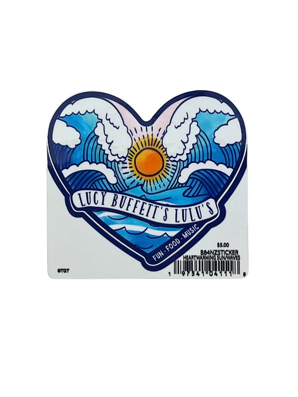 LuLu's Classic Stickers LG *Heartwarming Sun Waves