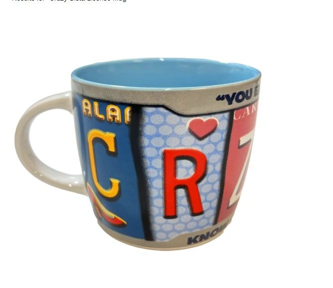 Crazy Sista License Mug