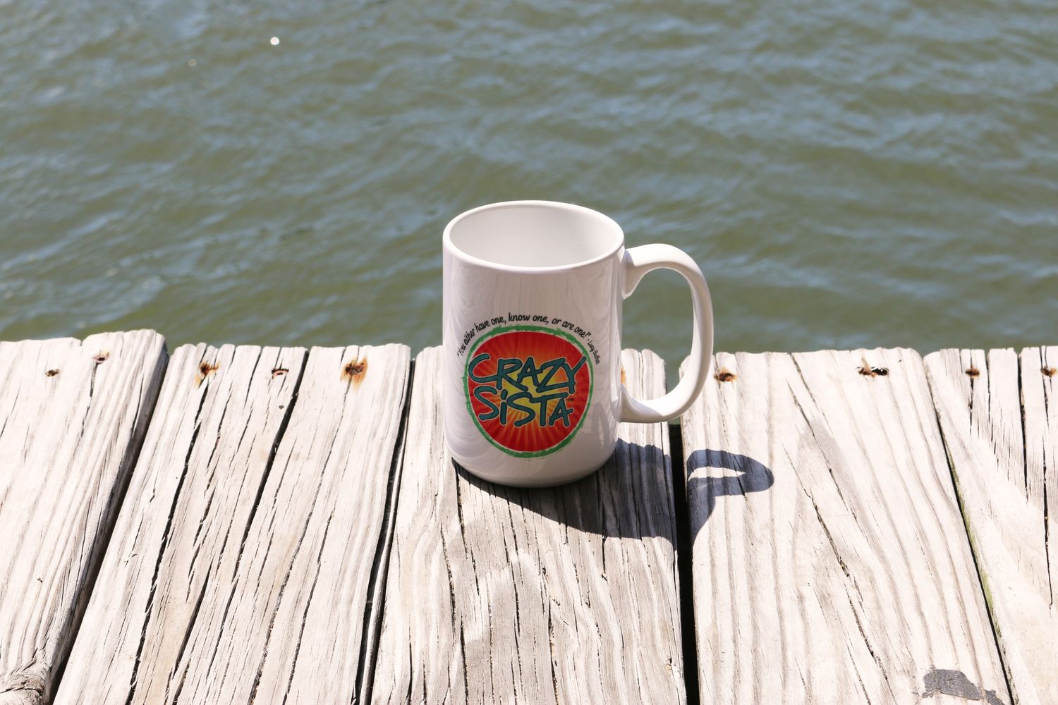 15oz Coffee Mug Crazy Sista Logo