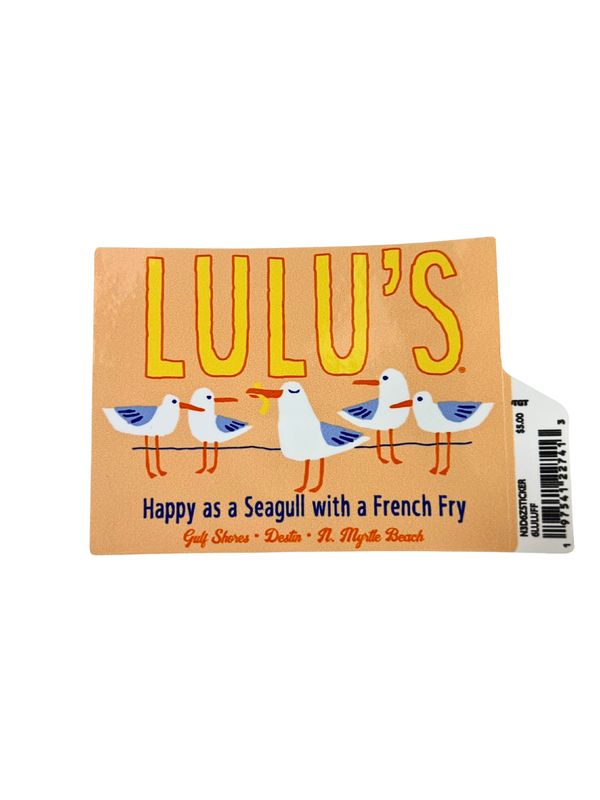 LuLu's Classic Stickers LG French Fry
