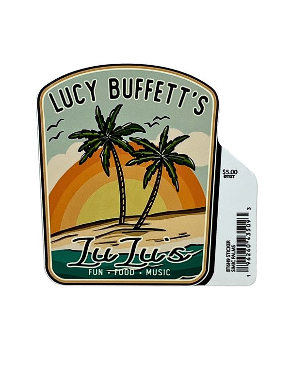 LuLu's Classic Stickers LG Simic Palms