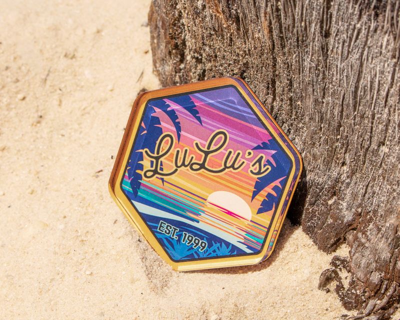 LuLu's Classic Magnets Acrylic Radiant Sunset