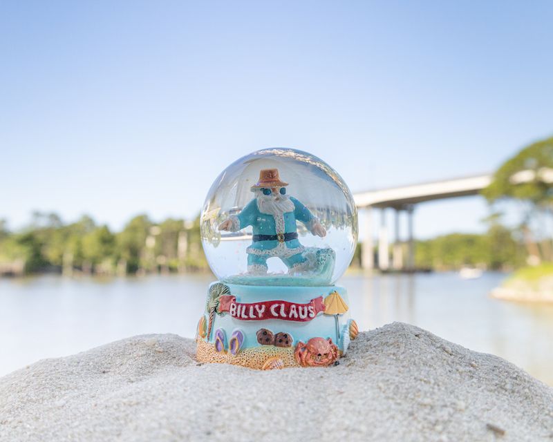 Billy Claus Water Globe
