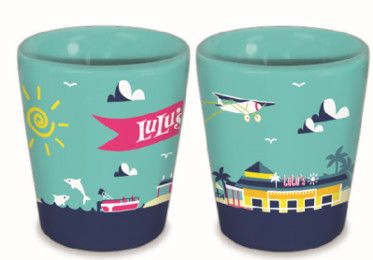 LuLu's Building Shot Glass