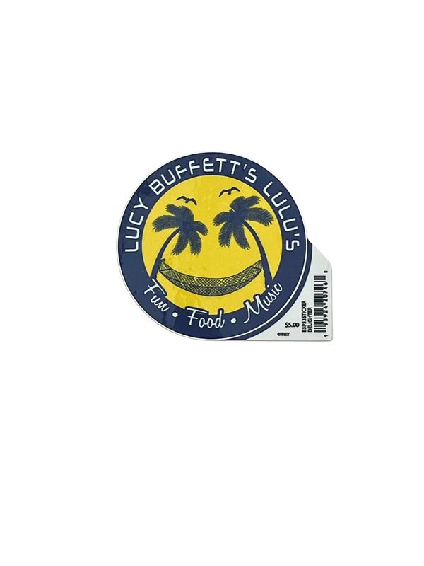 LuLu's Classic Stickers LG *Delighter Palms Hammock