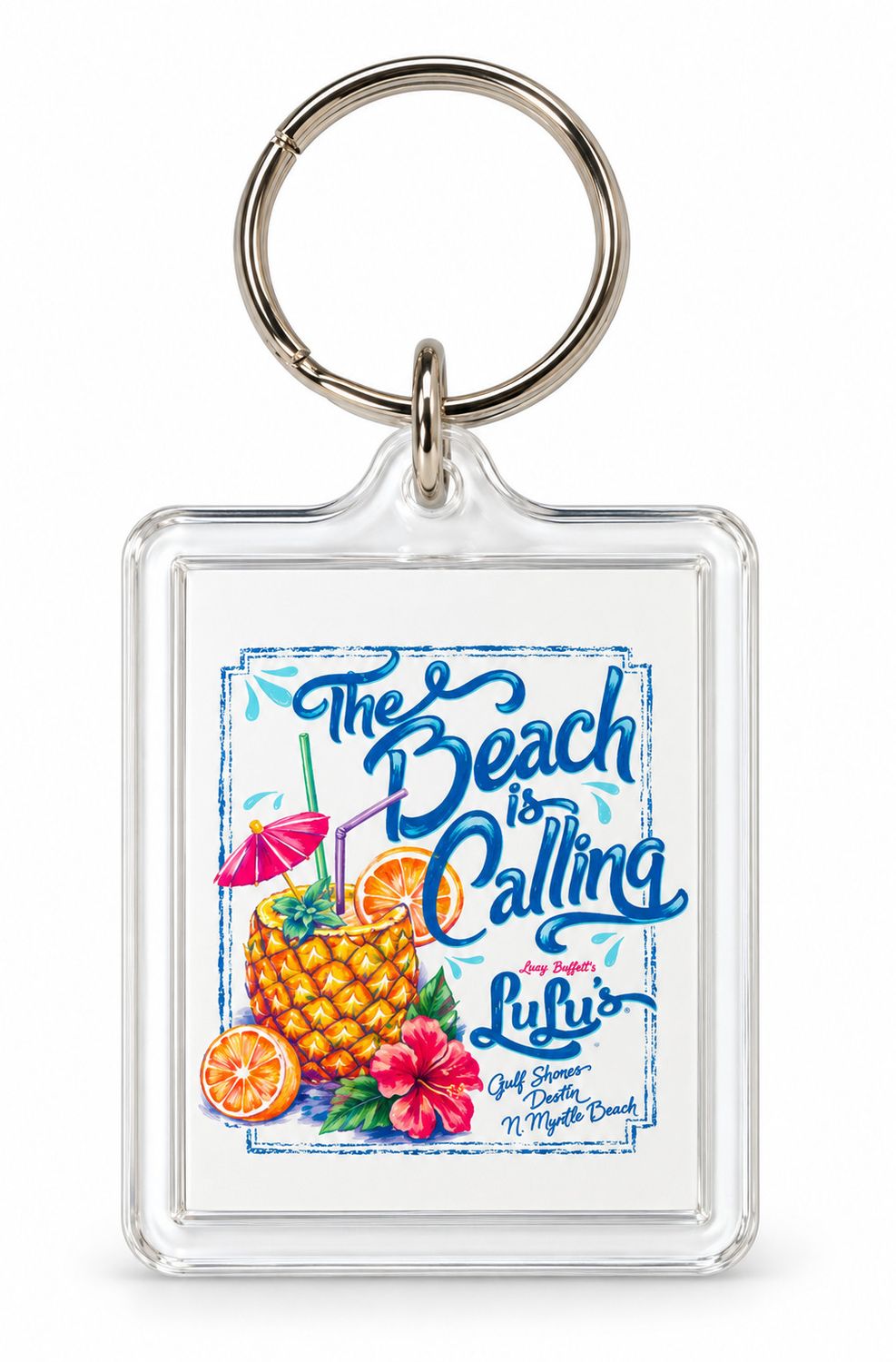Keychain Beach Is Calling