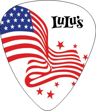 Guitar Pick USA LuLu's