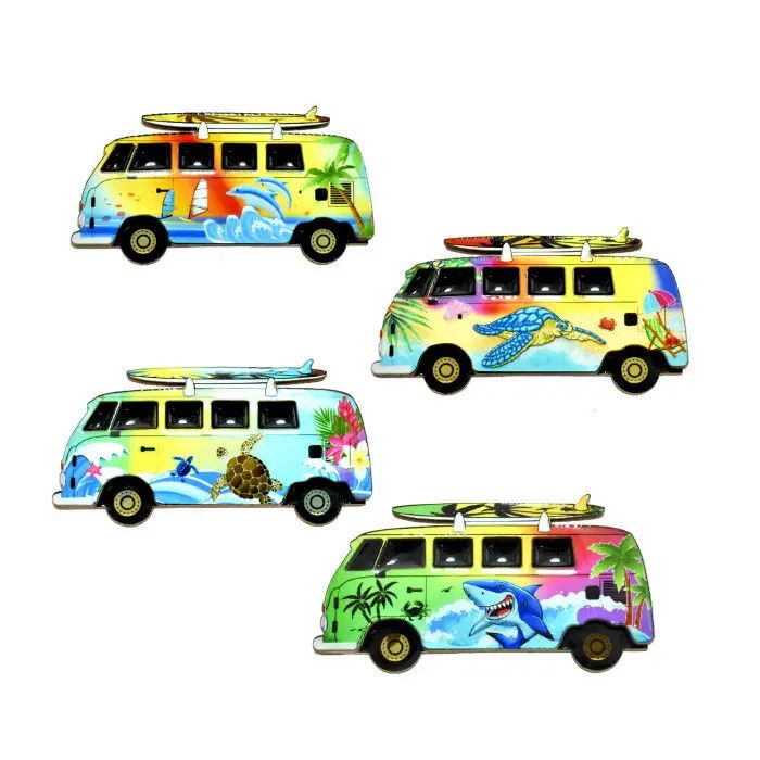 DK Beach Van 2D Magnet