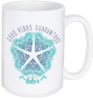 15oz Coffee Mug LuLu's Good Vibes