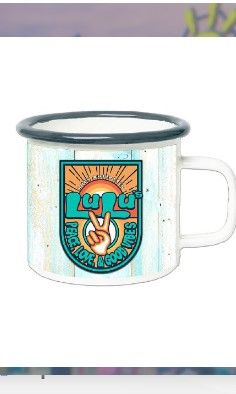 *Campfire Mug Peace Love