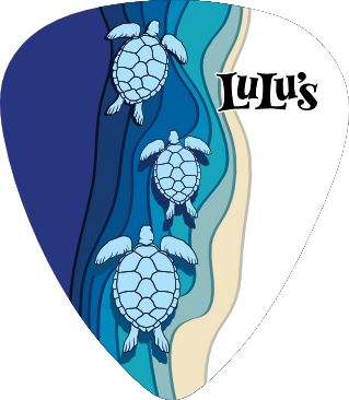 Guitar Pick Turtle Beach LuLu's
