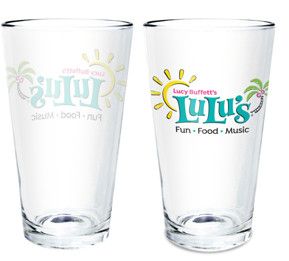 Lulu's Logo Pint Glass