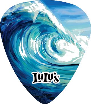 Guitar Pick High Surf LuLu's