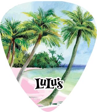 Guitar Pick Lazy Palms LuLu's