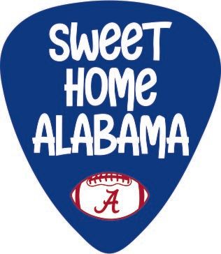 Guitar Pick Sweet Home Alabama