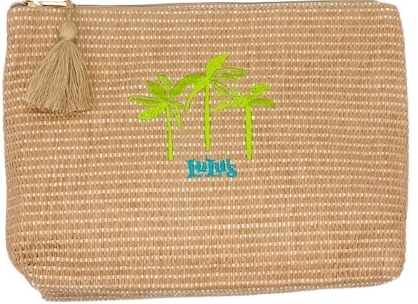 MB Raffia Large Zip