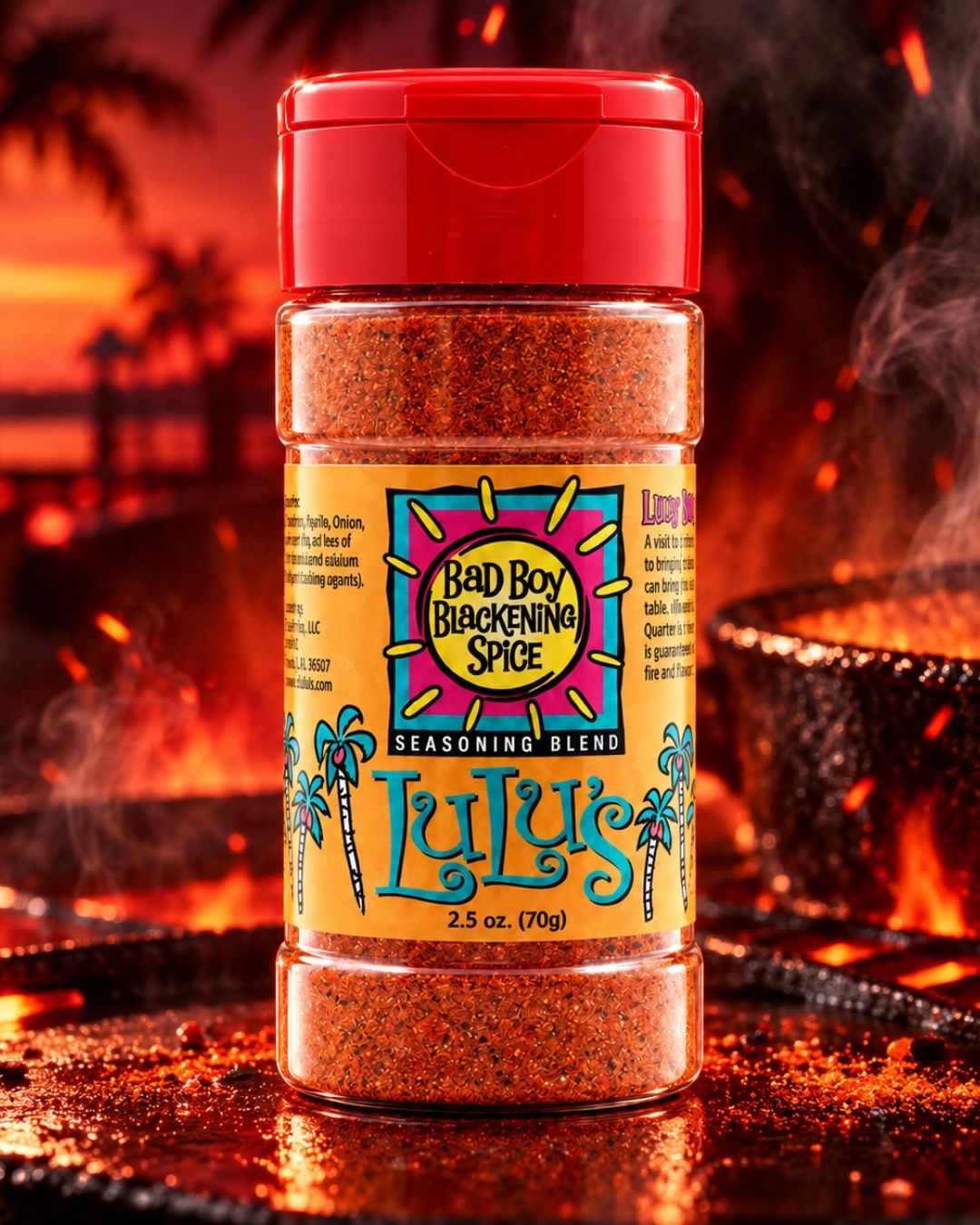 LuLu's Blackening Seasoning 50 LB. Bag in Box