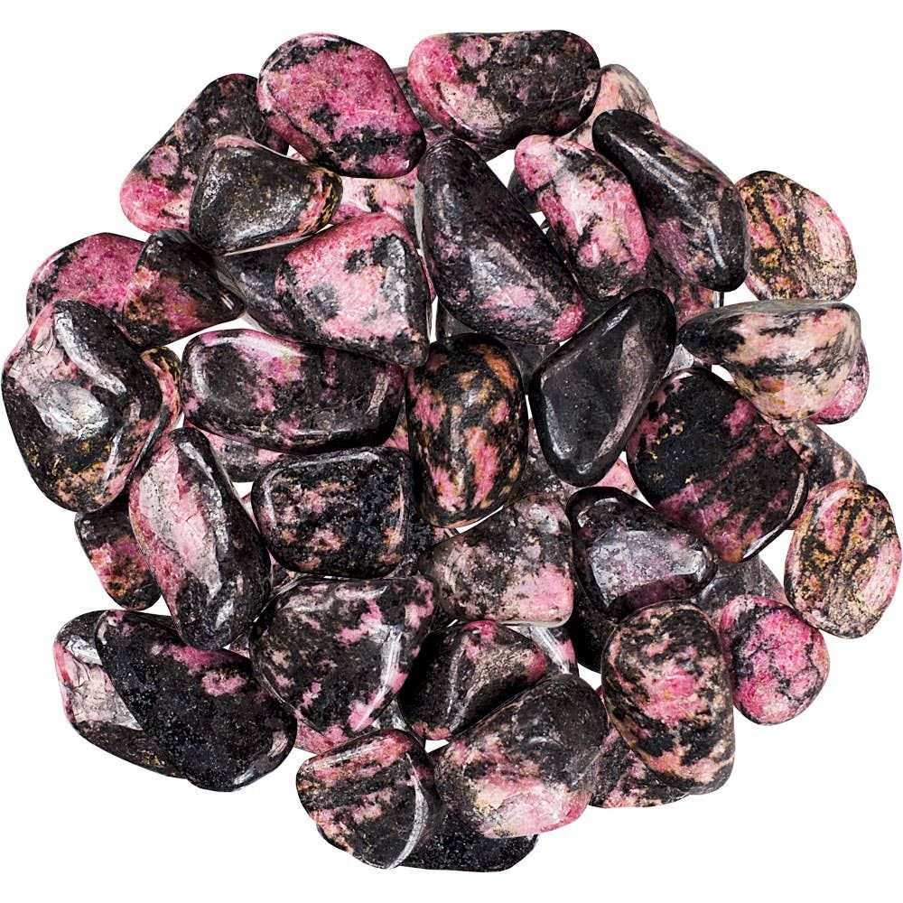 Tumbled Stones Rhodonite Grade A