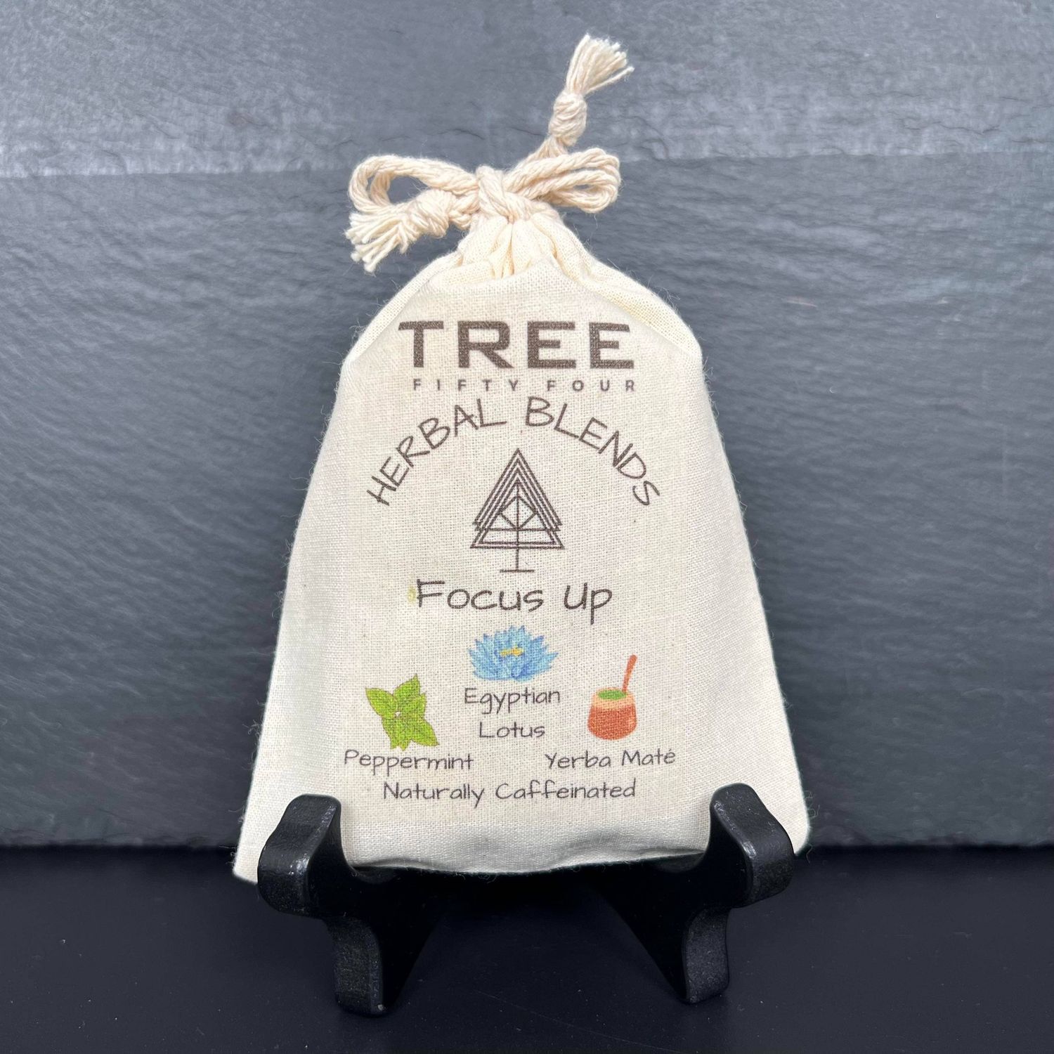 Focus Up Herbal Tea Blend 6-Pack Sachet Set | 3.5" x 4.75"