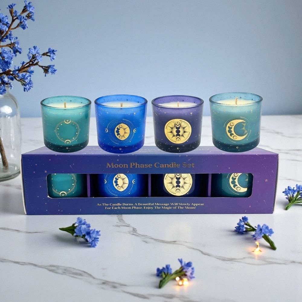 Moon Phase Candle Set