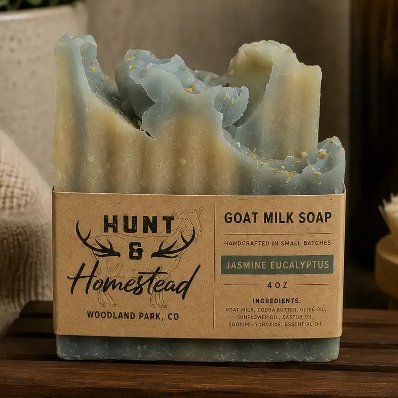 Goat Milk Ultimate Skincare Soap - Jasmine Eucalyptus