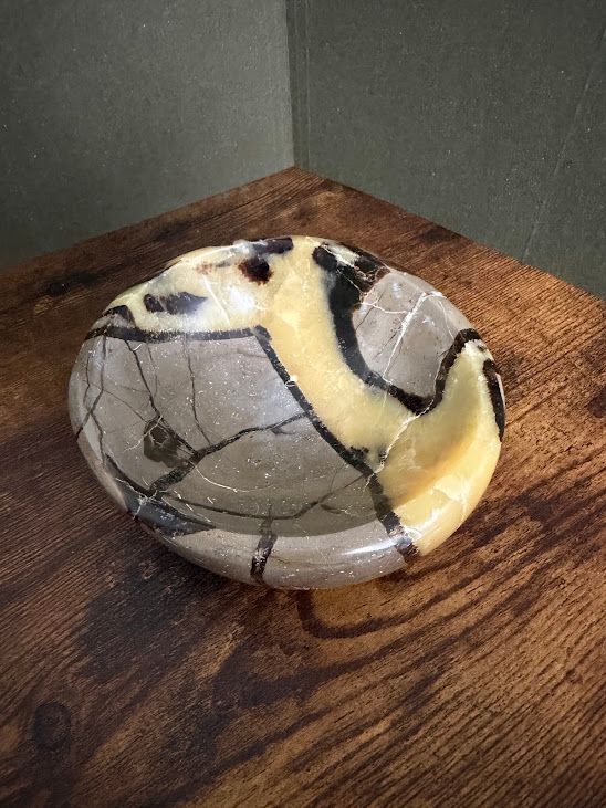 Bowl - Septarian Stone, Dragon's Egg