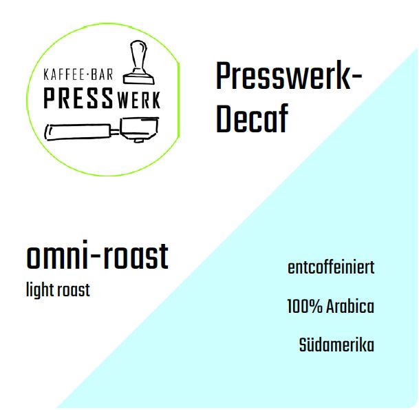 Decaf / Entkoffeiniert