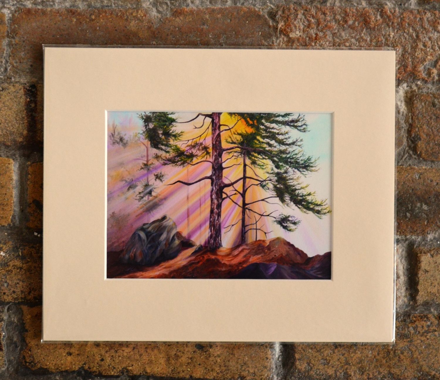 Mounted Giclee Fine Art Print 12x10 Inches Mounted Giclee Fine Art Print 12x10 Inches