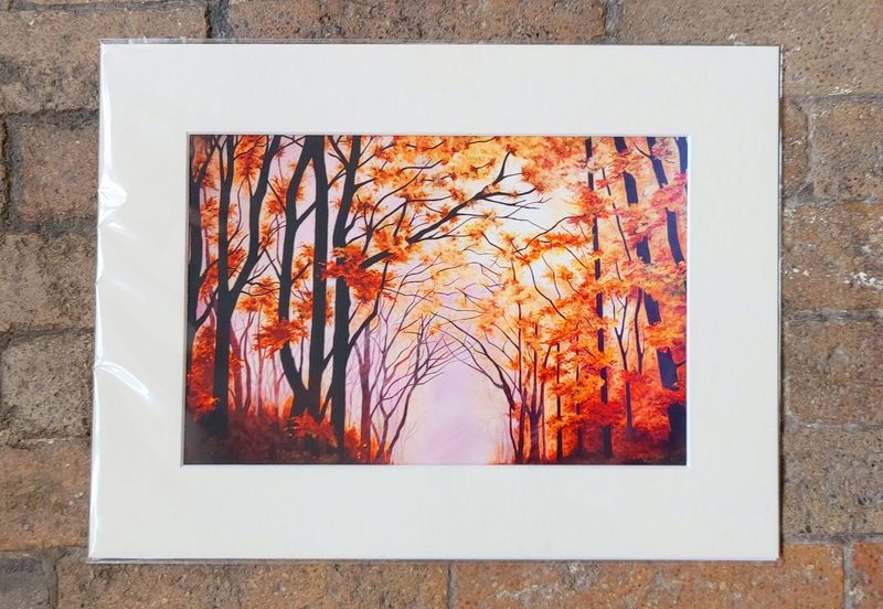 Mounted Giclee Fine Art Print 16x12 Inches Mounted Giclee Fine Art Print 16x12 Inches