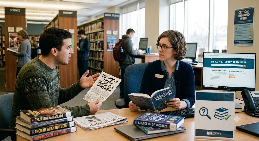 Handling Misinformation and Conspiracy Theories at Your Library