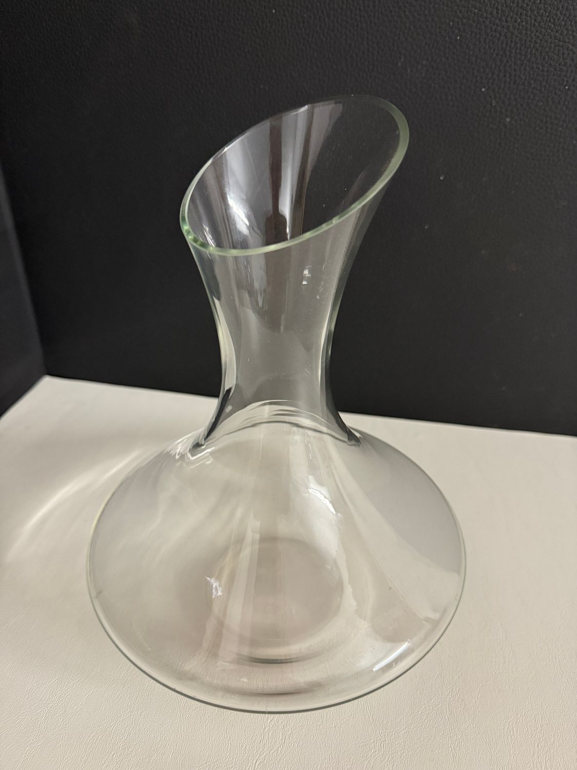 Stijlvolle Kristalheldere Wijnkaraf / Decanter