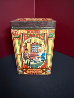 Douwe Egberts koffieblik