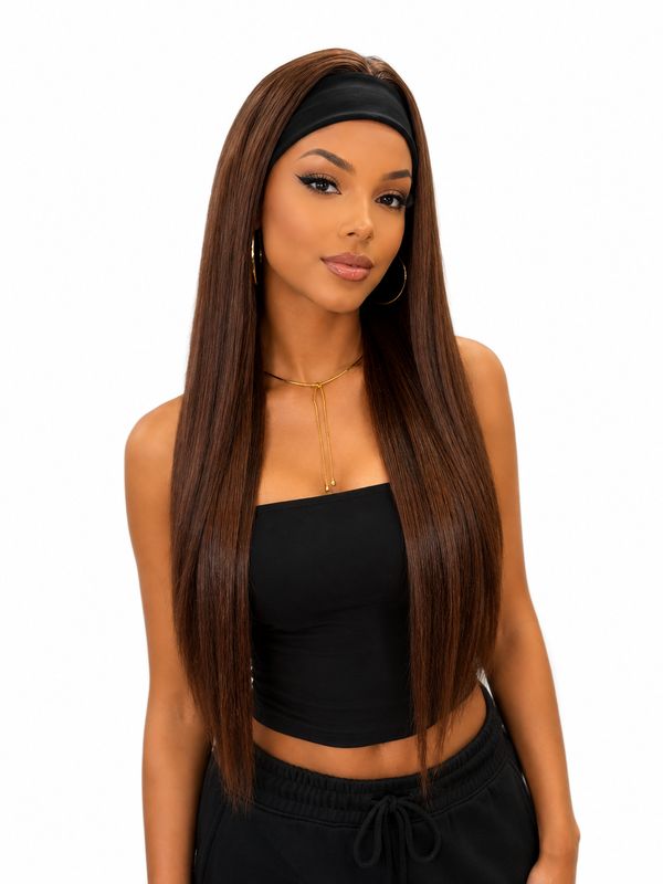 RAYA HUMAN BLEND BAND WIG