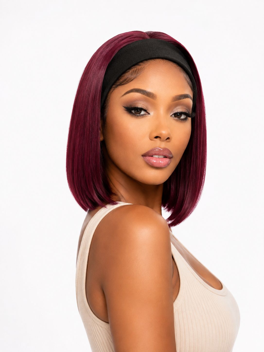 SELENA HEAD BAND WIG
