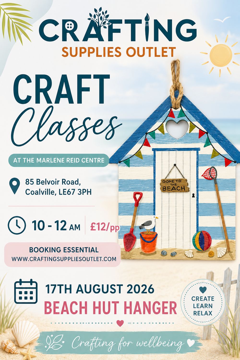 17th August - BEACH HUT HANGER 17th August - BEACH HUT HANGER
