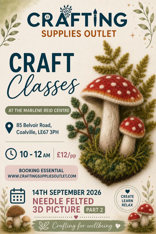 14th September - NEEDLE FELTED 3D PICTURE - Part 2