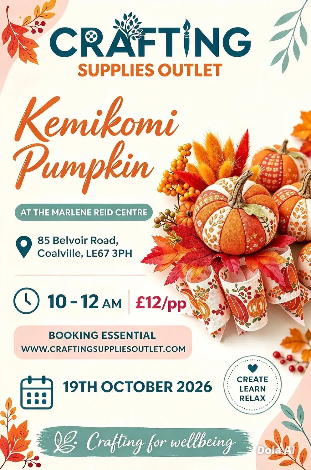 19th October Kemikomi Pumpkin