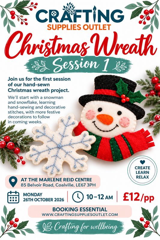 26th October - Christmas Wreath Session 1