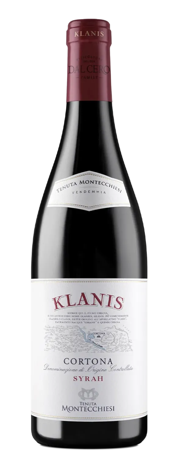 Dal Cero Tenuta Montecchiesi Klanis Cortona DOC Syrah 2022 75 cl Cassetta Legno