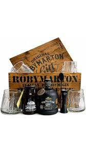 Cassa Juniper Prestige RobyMarton – Gin 55 70 cl + Ginepro + 4 Bicchieri