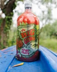 Big Gino Gin Red Hot Fruit – 1 L