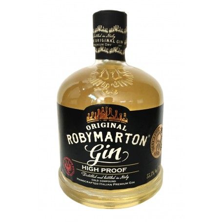 RobyMarton Gin High Proof 55,5% – 70 cl