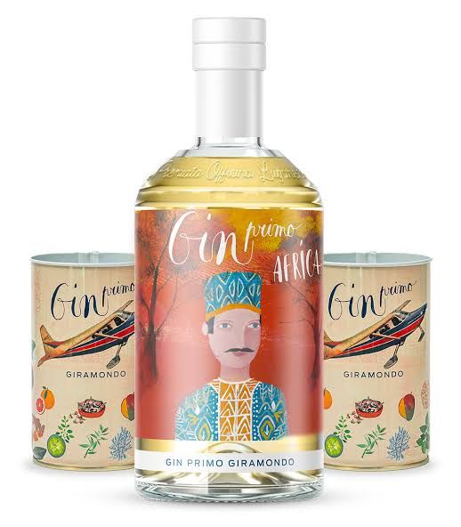 Gin Primo Giramondo Africa Box – 70 cl + 2 Lattine