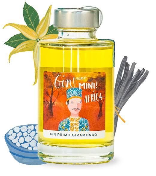 Gin Primo Giramondo Africa Mignon – Confezione 6 × 10 cl