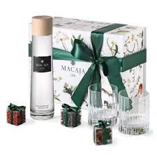 Macaja Gin — 2 Bicchieri + 3 Botaniche — 50 cl